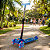 Patinete Infantil 3 Rodas com Luz Led Guidão Ajustável Verde - Imagem 3