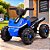 Quadriciclo Elétrico Infantil 6V Azul com Farol Led Som Frente e Ré - Imagem 8