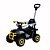 Quadriciclo Elétrico Infantil 6V com Empurrador Farol e Som Cinza - Imagem 1