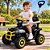 Quadriciclo Elétrico Infantil 6V com Empurrador Farol e Som Cinza - Imagem 2