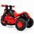 Moto Elétrica Infantil Vintage 6V Vermelha com Farol Led Som e Pedal - Imagem 3