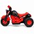 Moto Elétrica Infantil Vintage 6V Vermelha com Farol Led Som e Pedal - Imagem 4