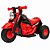 Moto Elétrica Infantil Vintage 6V Vermelha com Farol Led Som e Pedal - Imagem 1