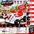 Kart Elétrico Infantil 6V Branco com Farol Led Som e Pedal Acelerador - Imagem 4