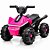 Quadriciclo Elétrico Infantil 6V Rosa com Farol Led Som Frente e Ré - Imagem 1