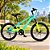 Bicicleta Infantil Aro 20 MTB Verde com Freio a Disco Dianteiro e Traseiro - Imagem 2