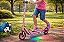 Patinete Elétrico Infantil 150W Rosa com Led e Velocidade até 15 km/h - Imagem 3