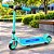 Patinete Elétrico Infantil 150W Azul com Led e Velocidade até 15 km/h - Imagem 2