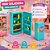 Mini Geladeira Infantil Little Icebox Verde com 12 Mini Acessórios - Imagem 4