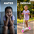 Mini Patinete Infantil Travessos Branco com Rodas Led e Guidão Ajustável - Imagem 6