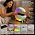 Caixa de Som Bluetooth com Led 7 Cores e Carregador Sem Fio Branca - Imagem 4