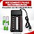 Carregador Inteligente para 8 Pilhas AA e AAA Recarregáveis com USB - Imagem 4
