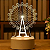 LUMINARIA RODA GIGANTE 3D - USB - Imagem 1