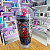 Copo spider man c/led/canudo 450ml - Imagem 2