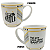 Caneca porcelana 360ml Santos - Imagem 2