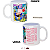 Caneca Princesas -  crie eu próprio conto de fadas licenciada  350ml - Imagem 2