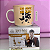 Caneca 350ml Hogwarts cerâmica - Imagem 1