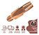 Kit 20 und Bico Contato 1mm M8x30 Tocha Mig 360 36ak Lynus 000134421 - Imagem 2