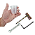 Perfurador De Solo Branco Com Carrinho, Motor e Broca de 20 e 30cm - Imagem 7