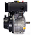 Motor Branco 7hp Xs Diesel Branco - Imagem 2