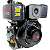 Motor Branco Diesel 7hp Xs Partida Elétrica - Imagem 2