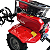 Motocultivador Tratorito a Gasolina Branco 7,5HP Reduzido - Imagem 9