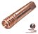 Kit 10un Bico Contato 0.8mm M6x25 Tocha Mig Lynus 15Ak - Imagem 2