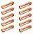 10 Bicos De Contato 1 mm P/ Tocha Mig 24ak / 25aK 150-250 - Imagem 1