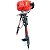 Rabeta Curta A Gasolina Kawashima Km2t 2hp 52cc 2t Kv0 - Imagem 1