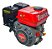 Motor Estacionário Gasolina 7hp Branco Com Embreagem - Imagem 2
