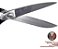 Tesoura De Alfaiate Profissional 21cm Aço Carbono Carpa - Imagem 2