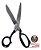 Tesoura De Alfaiate Profissional 21cm Aço Carbono Carpa - Imagem 3