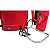 Pulverizador Costal Branco A Bateria Com Turbo Nebulizador - Vermelho - Imagem 4