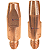 10 und Bico Contato 1,2mm M8x30 Tocha Mig 360 36ak - Imagem 4