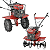 Motocultivador 7,5HP Com Carretinha Agricola Branco 300KG - Imagem 3