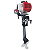 Motor De Popa Barco Mais Força Com Ré 2,5hp 61,5cc Kawashima - Imagem 5