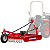 Roçadeira Horizontal Kawashima RPF 120 para Tratores Agricola de 25 HP - Imagem 2