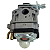 Carburador Completo Para Soprador BS / BSA 470 Branco - Imagem 5