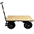 Carrinho Plataforma De Madeira Capacidade 250 Kg R32M - 250M - Imagem 8