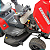 Trator Cortador Grama Gasolina Kawashima 452cc 6 Marcha 42" - Imagem 9