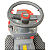Trator Cortador Grama Gasolina Kawashima 452cc 6 Marcha 42" - Imagem 15
