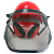 Capacete Acoplado Abafador Para Motosserra Roçadeira Branco - Imagem 2