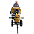 Motocultivador A Gasolina Buffalo Bfg1000 9cv Com Carretinha - Imagem 3