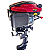 Rabeta Motor De Barco Gasolina Ré 6,5hp Partida Elétrica - Imagem 2