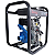 Motobomba Diesel Bd716 Xs 2"  6,9cv Branco + 6mt Mangueira - Imagem 3
