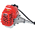 Roçadeira Gasolina 52cc Kawashima Bcj Com Kit Roçador - Imagem 6