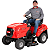 Trator Cortador Grama Gasolina Kawashima 18HP 6 Marcha 42" - Imagem 1
