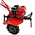 Motocultivador 7hp Garthen + Arado Reversível + Roda de Ferro - Imagem 10