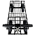 Carrinho Plataforma De Grade Cap. 250 Kg MP-250G - Imagem 3