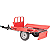Carretinha Microtrator Motocultivador 500kg Kawashima Tc500b - Imagem 5
